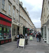Bath 的街道