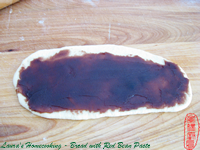Bread with Red Bean Paste