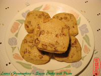 Sugar Cookie with Pecan