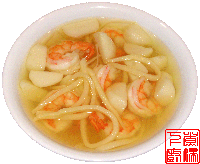 海鲜笋丝汤