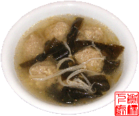 海带丸子汤