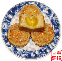 莲蓉蛋黄月饼