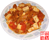 番茄焖豆腐